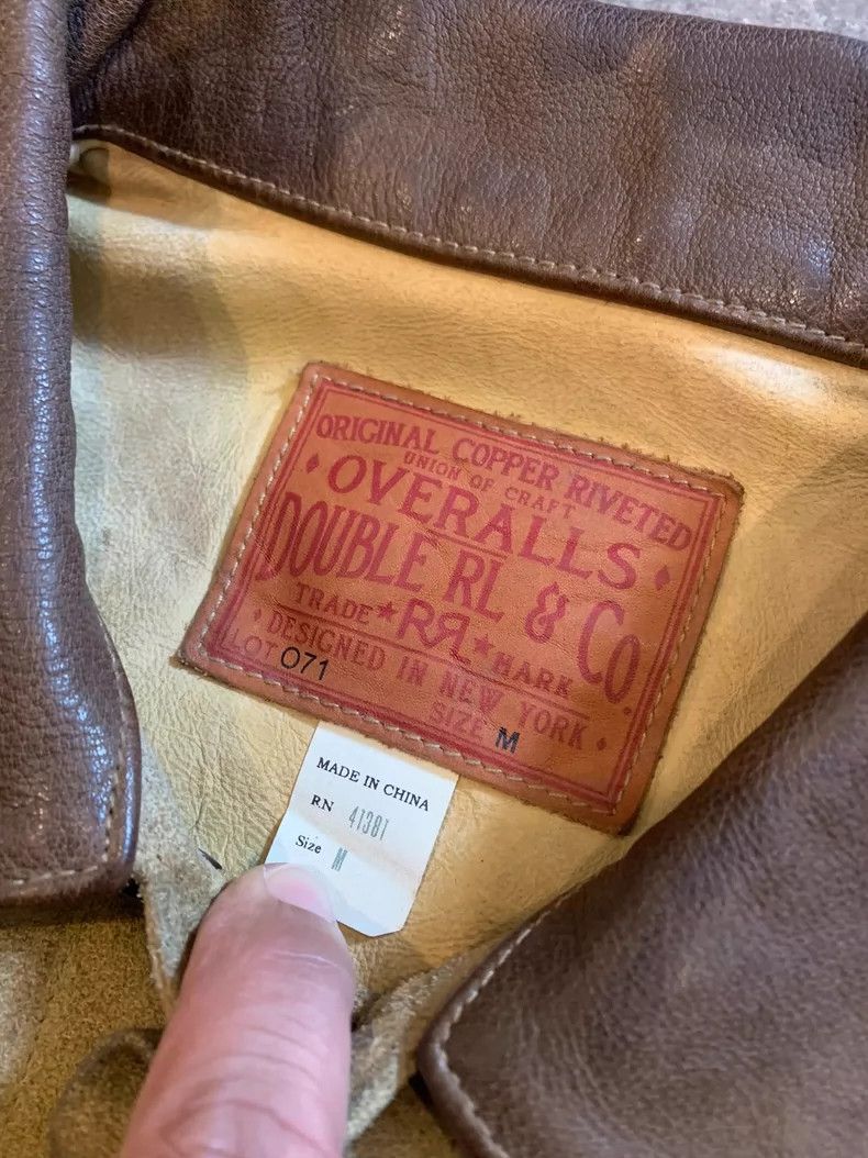 RRL Ralph Lauren RRL 507 Leather Jacket & Pants Size US M / EU 48-50 / 2 - 2 Thumbnail