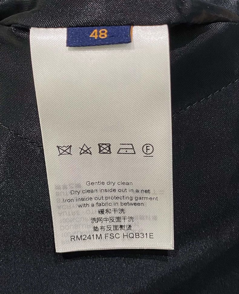 Louis Vuitton LV FW23 Logo Beaded Wool Jacket Size US XL / EU 56 / 4 - 7 Thumbnail