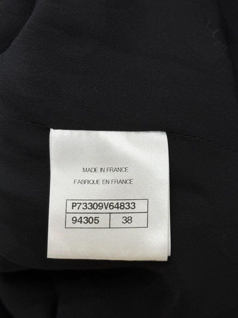 Chanel Chanel 22B Pink Collar Black Velvet Coat Size US M / EU 48-50 / 2 - 5 Thumbnail