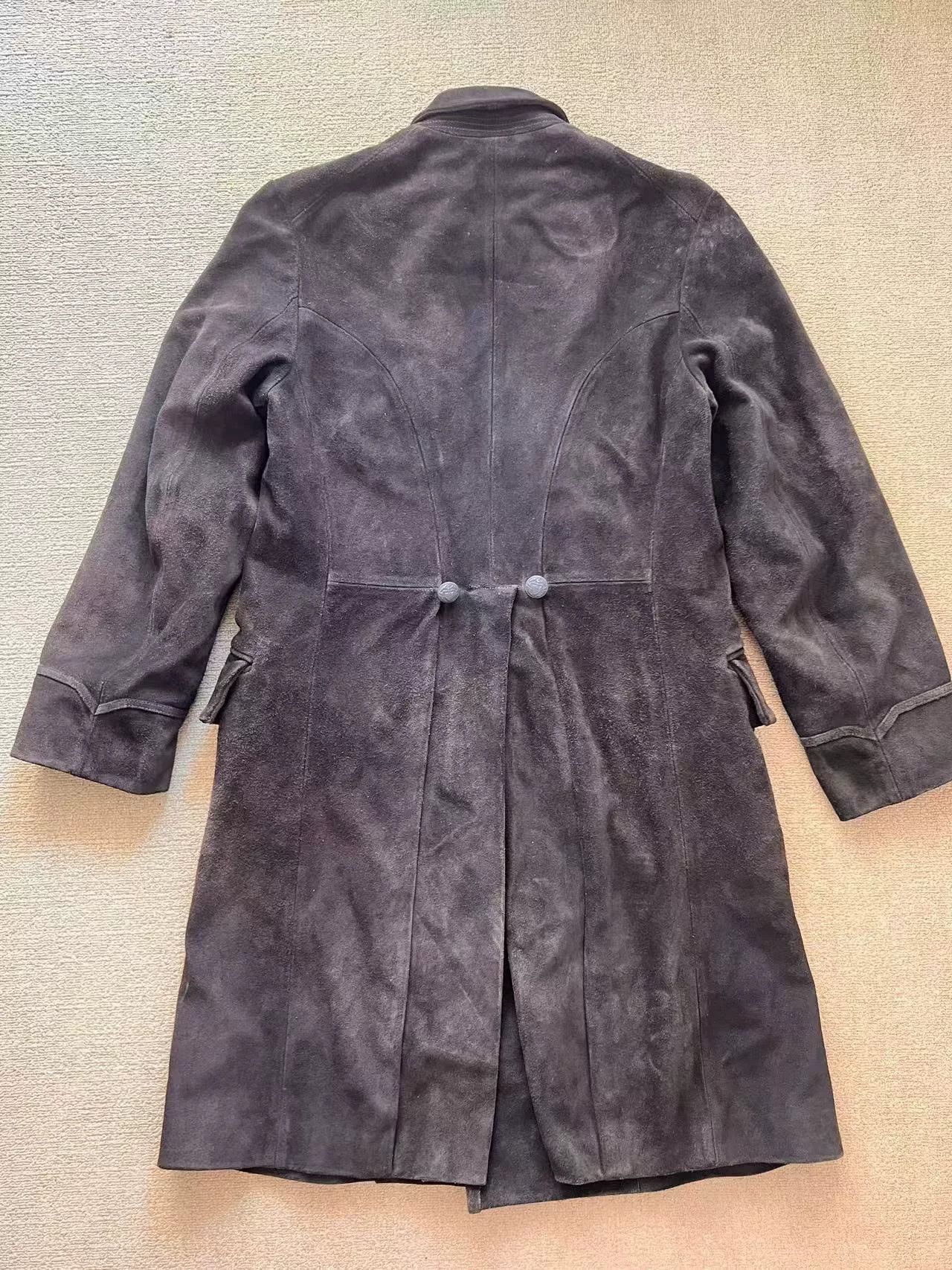 RRL Ralph Lauren RRL Double RL Suede Leather Coat Size US S / EU 44-46 / 1 - 6 Thumbnail