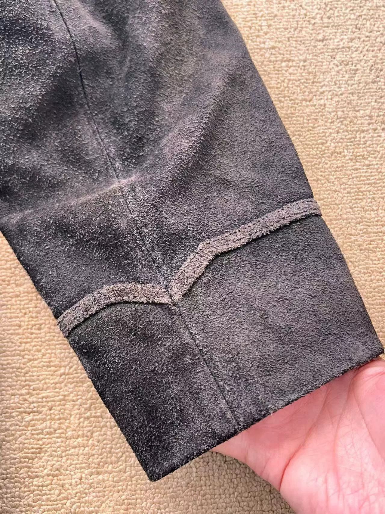 RRL Ralph Lauren RRL Double RL Suede Leather Coat Size US S / EU 44-46 / 1 - 7 Thumbnail