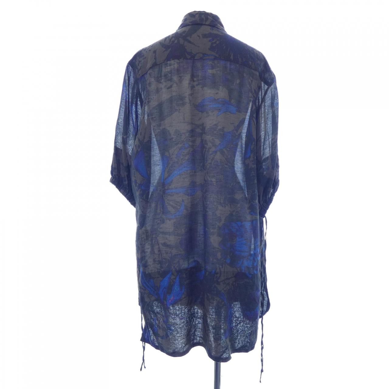 Other Yoji Yamamoto Y's S/S Shirt Cotton Tops YS-B15-025 DUTY FREE for USA Size ONE SIZE - 2 Thumbnail