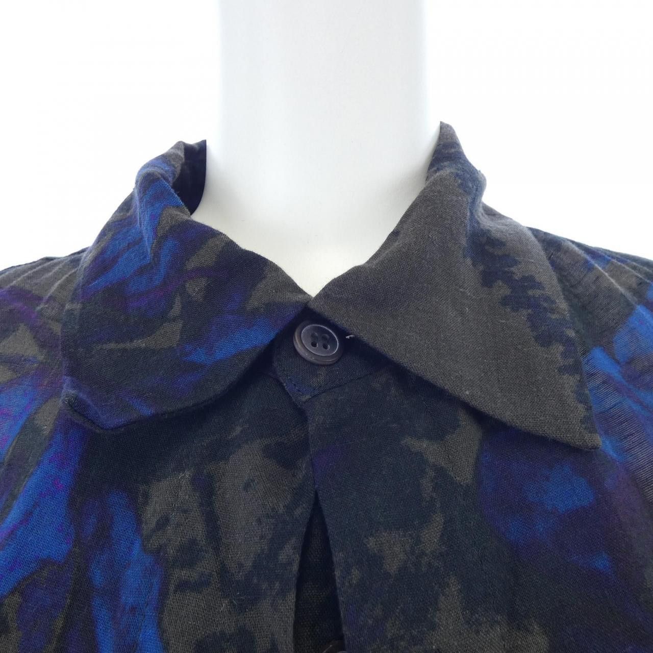 Other Yoji Yamamoto Y's S/S Shirt Cotton Tops YS-B15-025 DUTY FREE for USA Size ONE SIZE - 5 Thumbnail