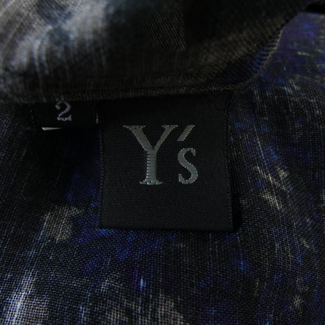 Other Yoji Yamamoto Y's S/S Shirt Cotton Tops YS-B15-025 DUTY FREE for USA Size ONE SIZE - 4 Thumbnail