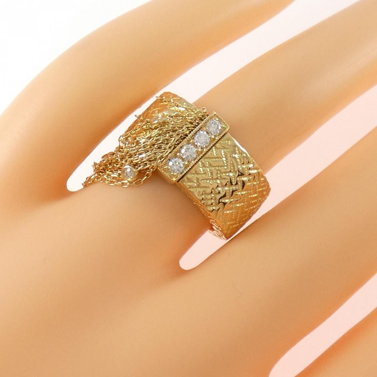 Other Boucheron Boucheron Delilah Au750 Diamond Ring Size 11 Metal Ring DUTY FREE for USA Size ONE SIZE - 5 Thumbnail