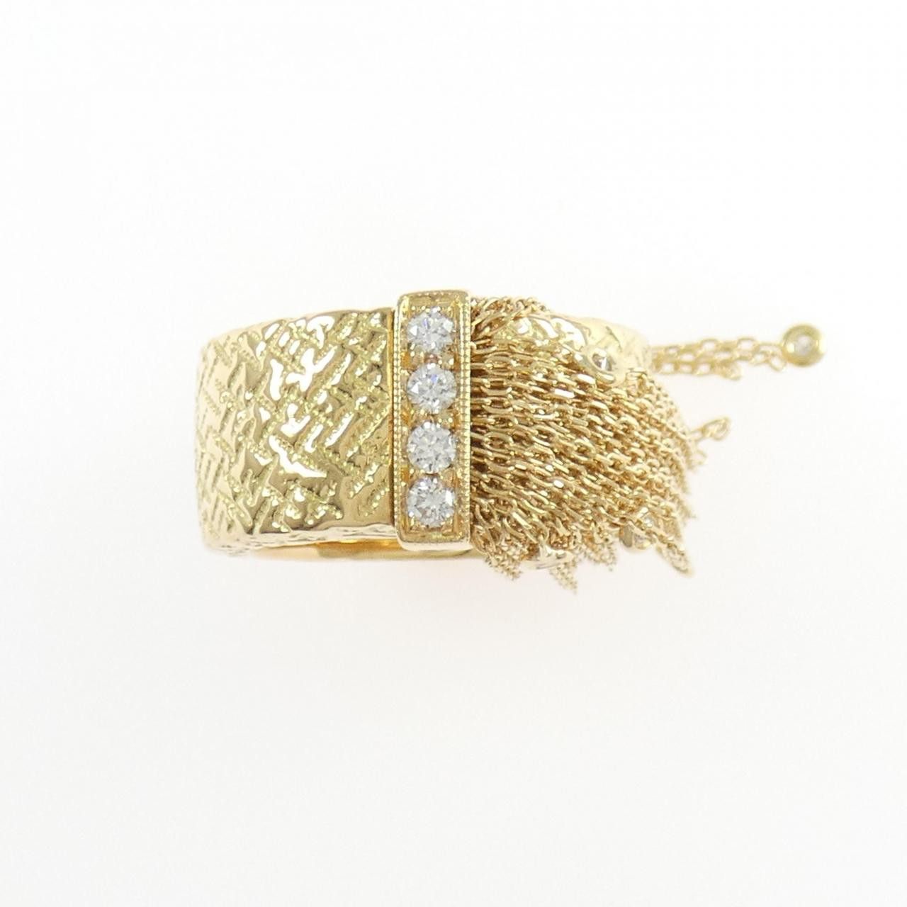 Other Boucheron Boucheron Delilah Au750 Diamond Ring Size 11 Metal Ring DUTY FREE for USA Size ONE SIZE - 2 Thumbnail