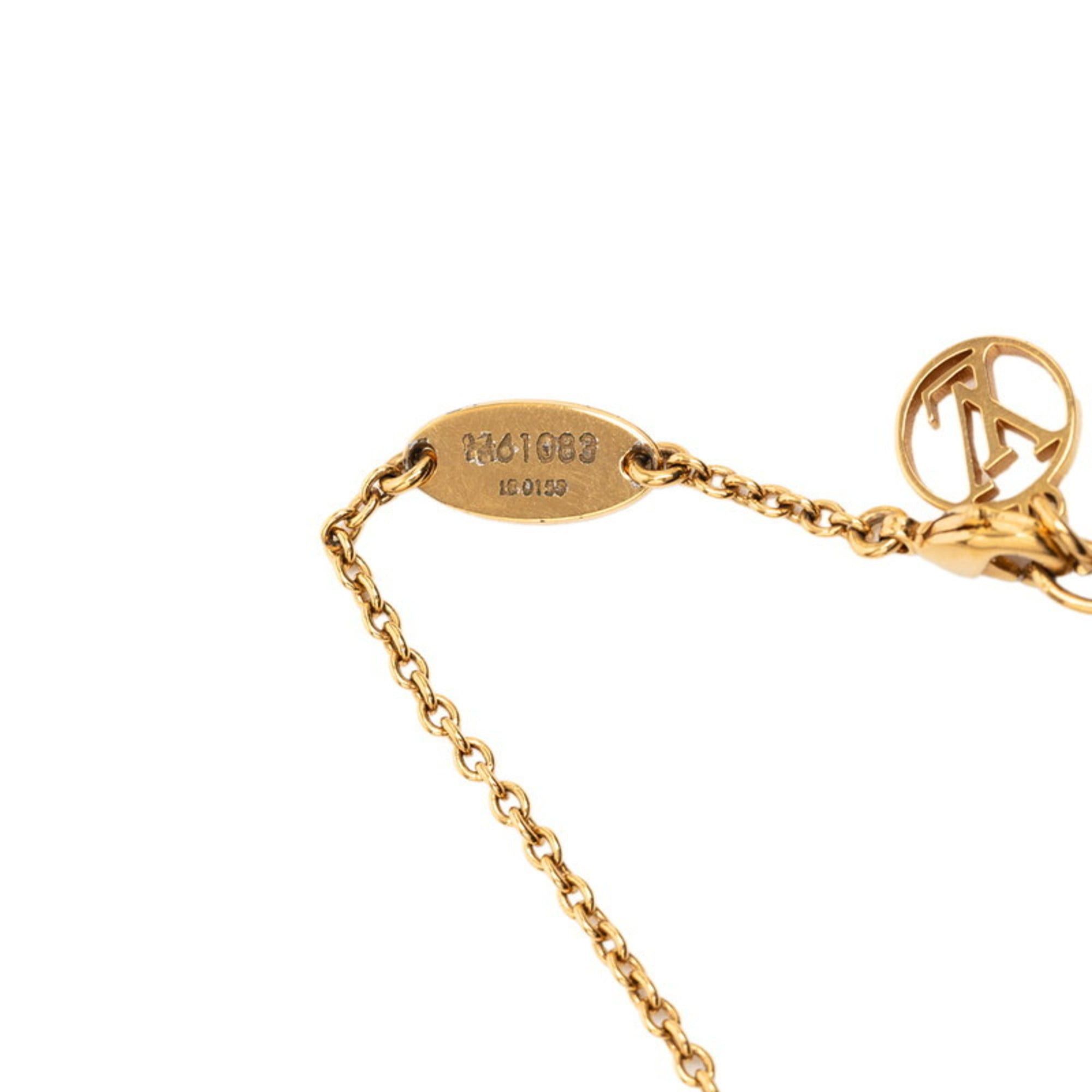 Louis Vuitton Louis Vuitton Essential V Pendant Necklace M61083 Gold Plated Women's LOUIS VUITTON Size ONE SIZE - 5 Thumbnail
