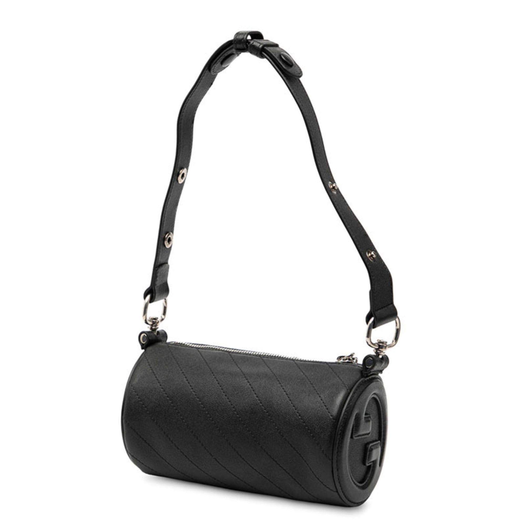 Gucci Gucci Blondie Shoulder Bag 760169 Black Leather Women's GUCCI Size ONE SIZE - 2 Thumbnail