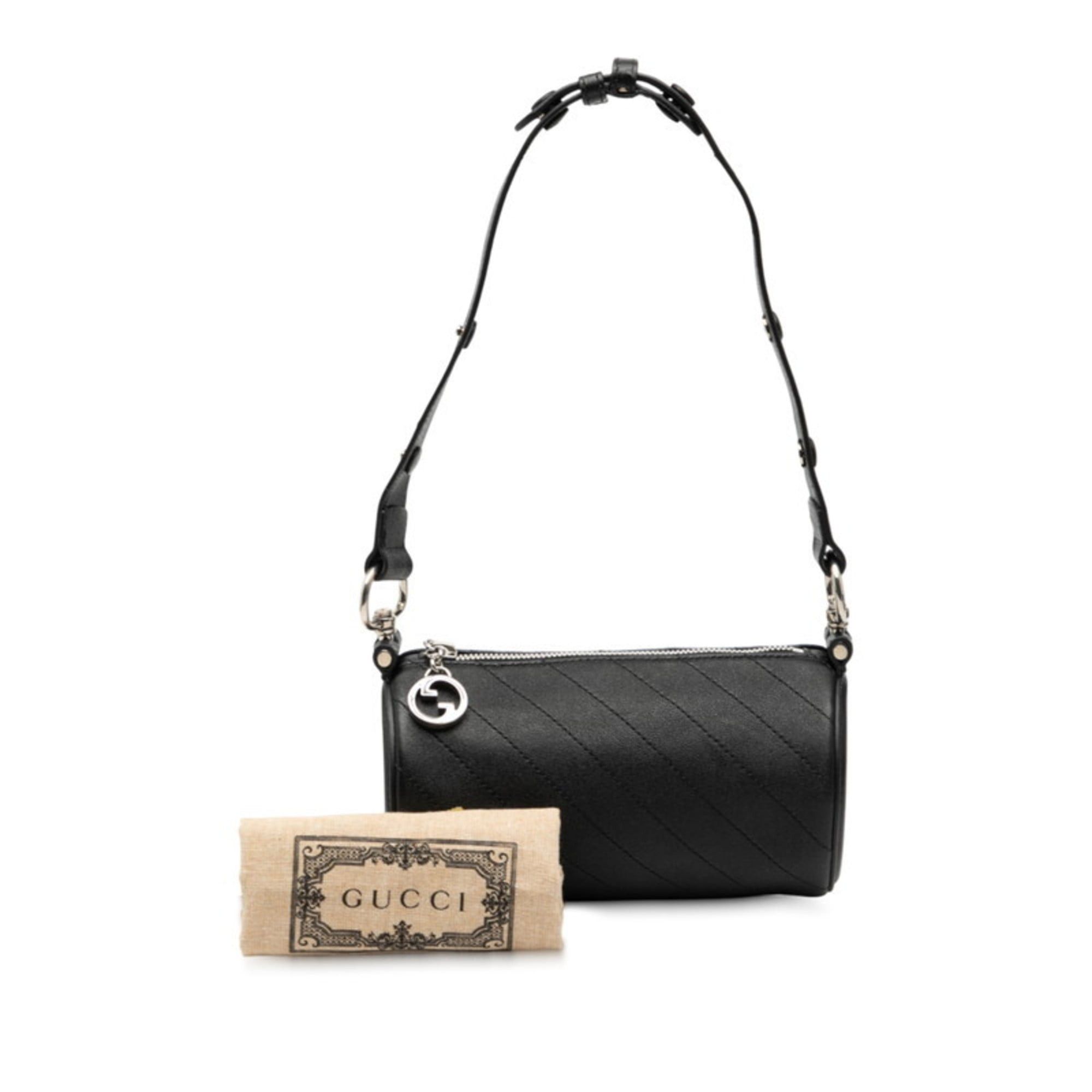 Gucci Gucci Blondie Shoulder Bag 760169 Black Leather Women's GUCCI Size ONE SIZE - 7 Thumbnail