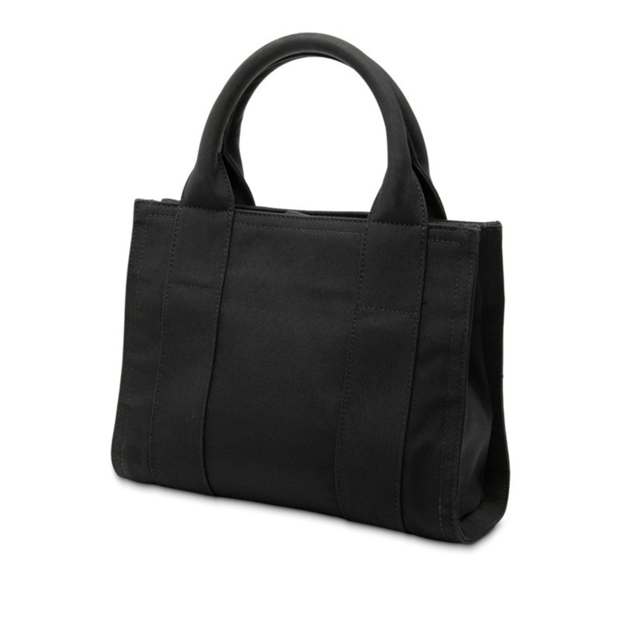 Balenciaga Balenciaga Trade XS Handbag/Shoulder Bag 2WAY 620882 Black Canvas Women's BALENCIAGA Size ONE SIZE - 2 Thumbnail