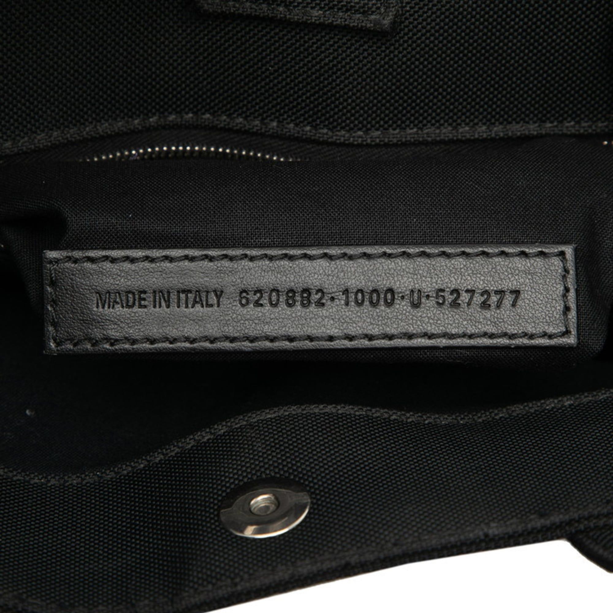Balenciaga Balenciaga Trade XS Handbag/Shoulder Bag 2WAY 620882 Black Canvas Women's BALENCIAGA Size ONE SIZE - 6 Thumbnail