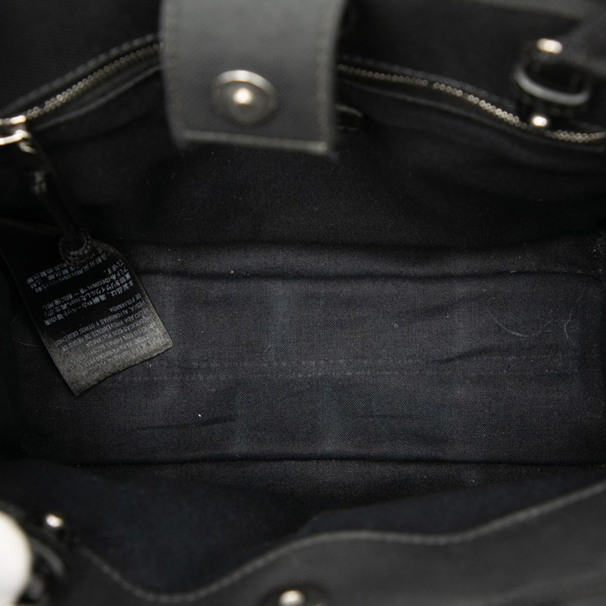 Balenciaga Balenciaga Trade XS Handbag/Shoulder Bag 2WAY 620882 Black Canvas Women's BALENCIAGA Size ONE SIZE - 4 Thumbnail