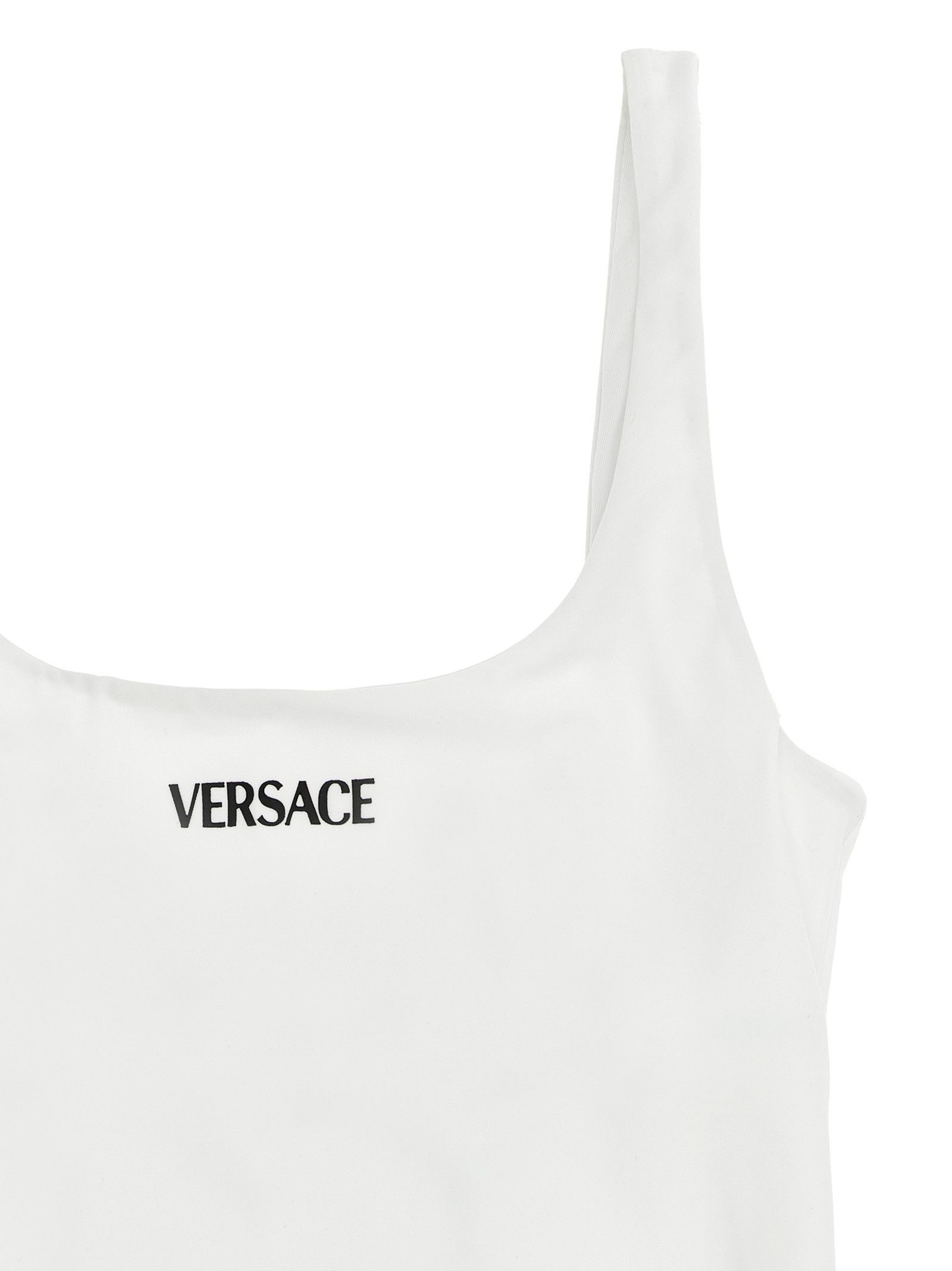 Versace 'Versace Logo' One-Piece Swimsuit Size 32" / US 10 / IT 46 - 3 Thumbnail