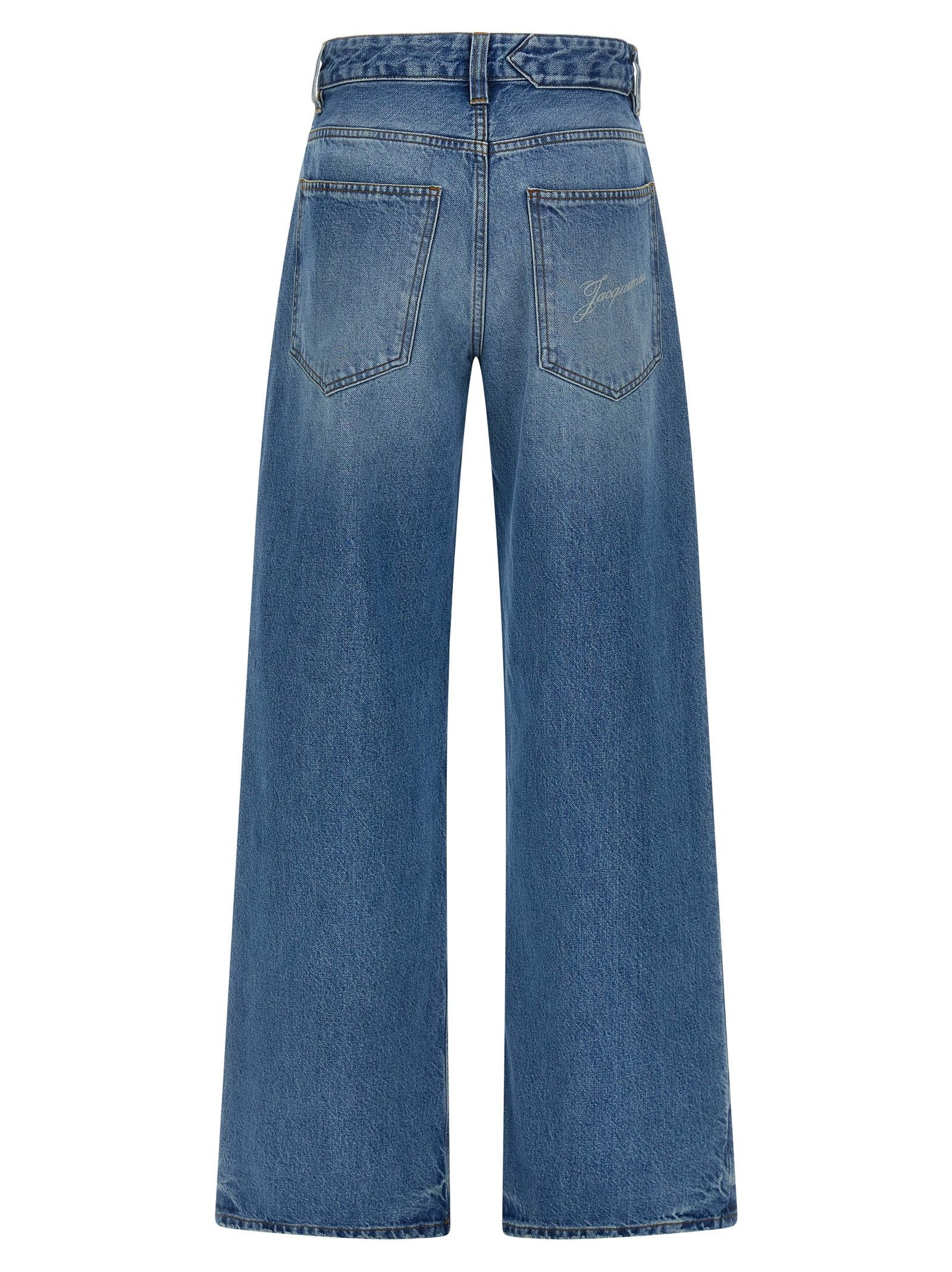 Jacquemus 'Le De-Nîmes Large' Jeans Size 26" / US 2 / IT 38 - 2 Thumbnail