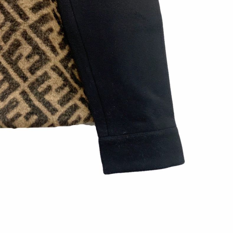Fendi Fendi FF Monogram Shearling Wool Jacket Size US XL / EU 56 / 4 - 6 Thumbnail