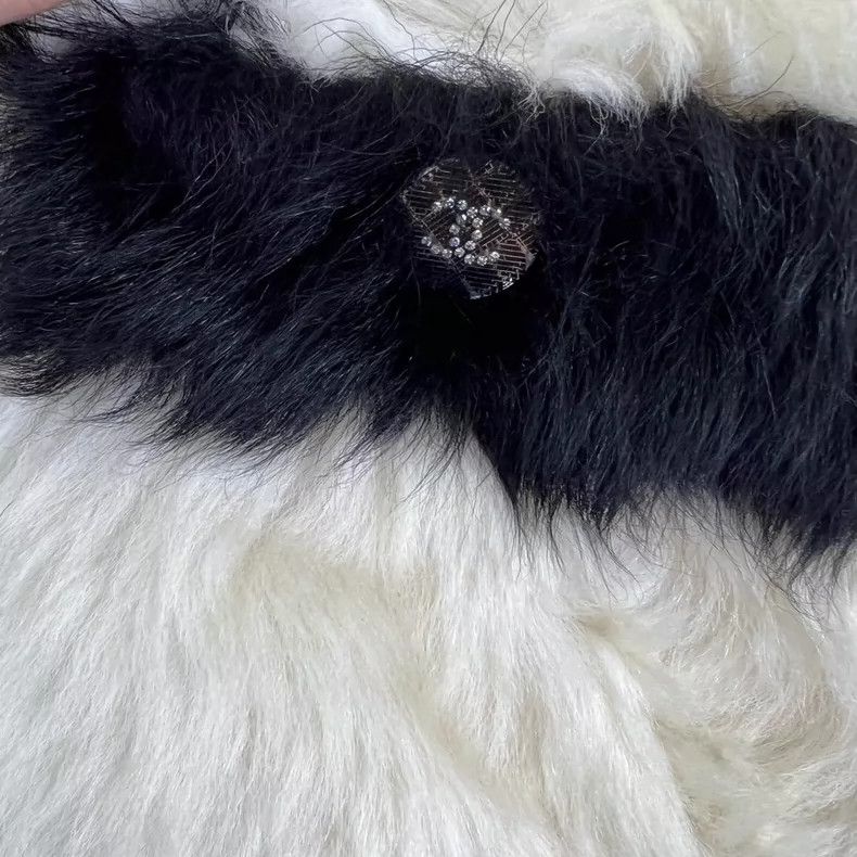 Chanel Chanel Black White Wool Vest with Pockets Size US XS / EU 42 / 0 - 3 Thumbnail