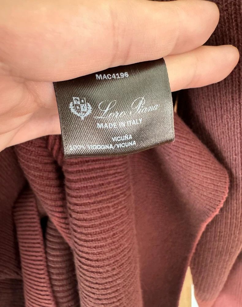 Loro Piana Loro Piana Vicuna Zip Knit Sweater Size US L / EU 52-54 / 3 - 5 Thumbnail