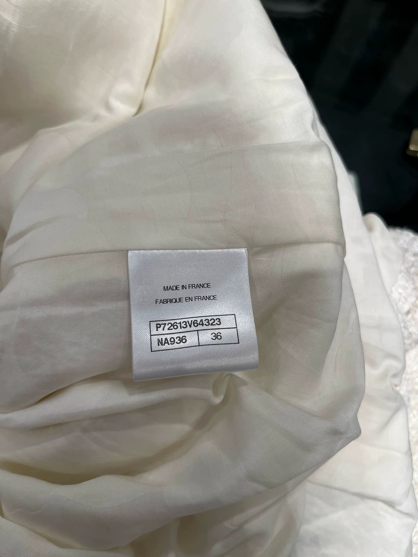 Chanel Chanel 22S White Tweed Jacket fr36 Size US M / EU 48-50 / 2 - 5 Thumbnail