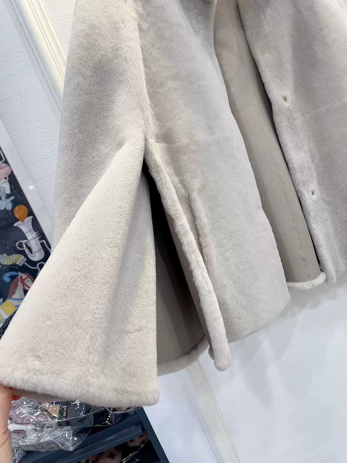 Loro Piana gray fur-lined cape by Loro Piana Size US S / EU 44-46 / 1 - 5 Thumbnail