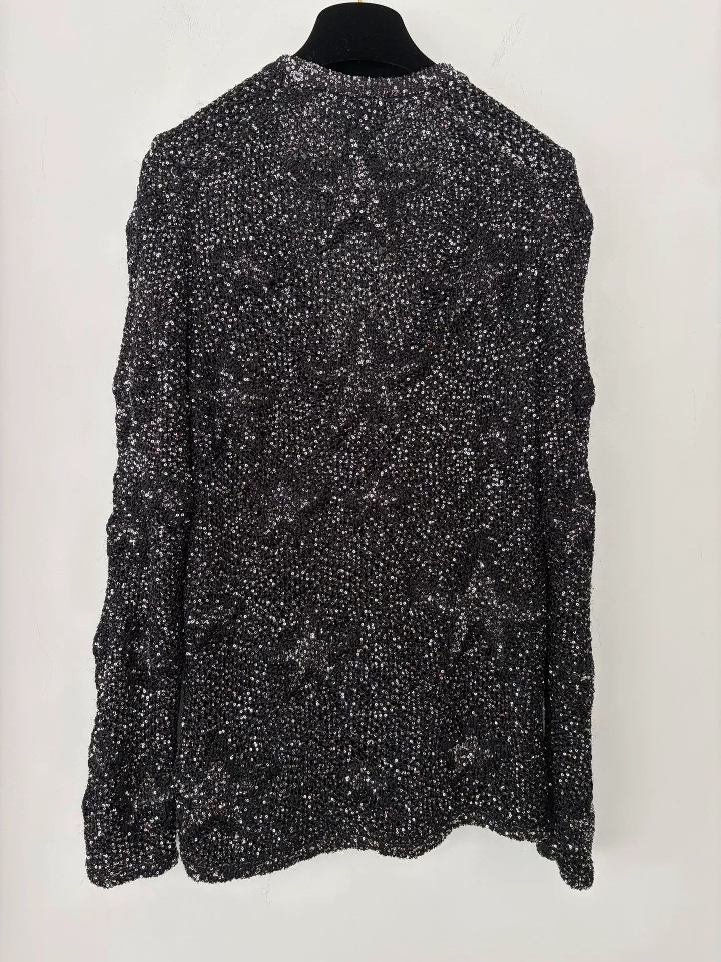 Chanel Chanel 24C Sequin Star Knit Cardigan Size US XS / EU 42 / 0 - 2 Thumbnail
