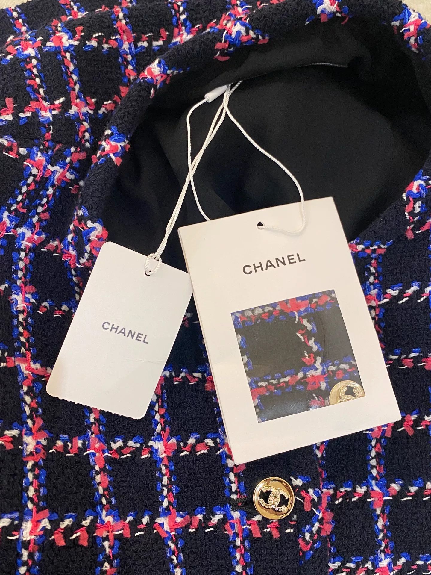 Chanel Chanel 2024 Purple Plaid Vest Size US M / EU 48-50 / 2 - 3 Thumbnail
