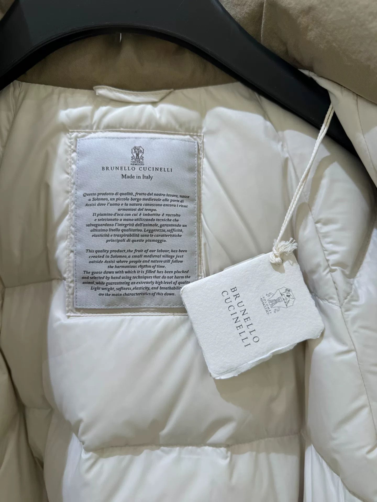 Brunello Cucinelli Brunello Cucinelli Beige Jacket Size US M / EU 48-50 / 2 - 5 Thumbnail