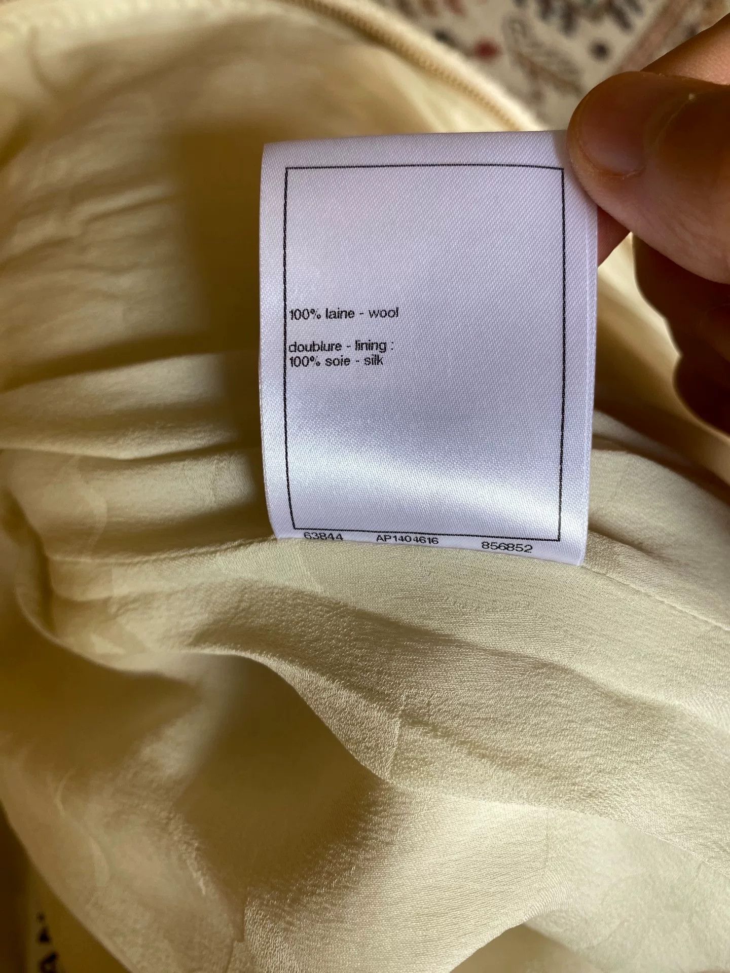 Chanel Chanel 2023 White Collar Jacket Size US L / EU 52-54 / 3 - 6 Thumbnail