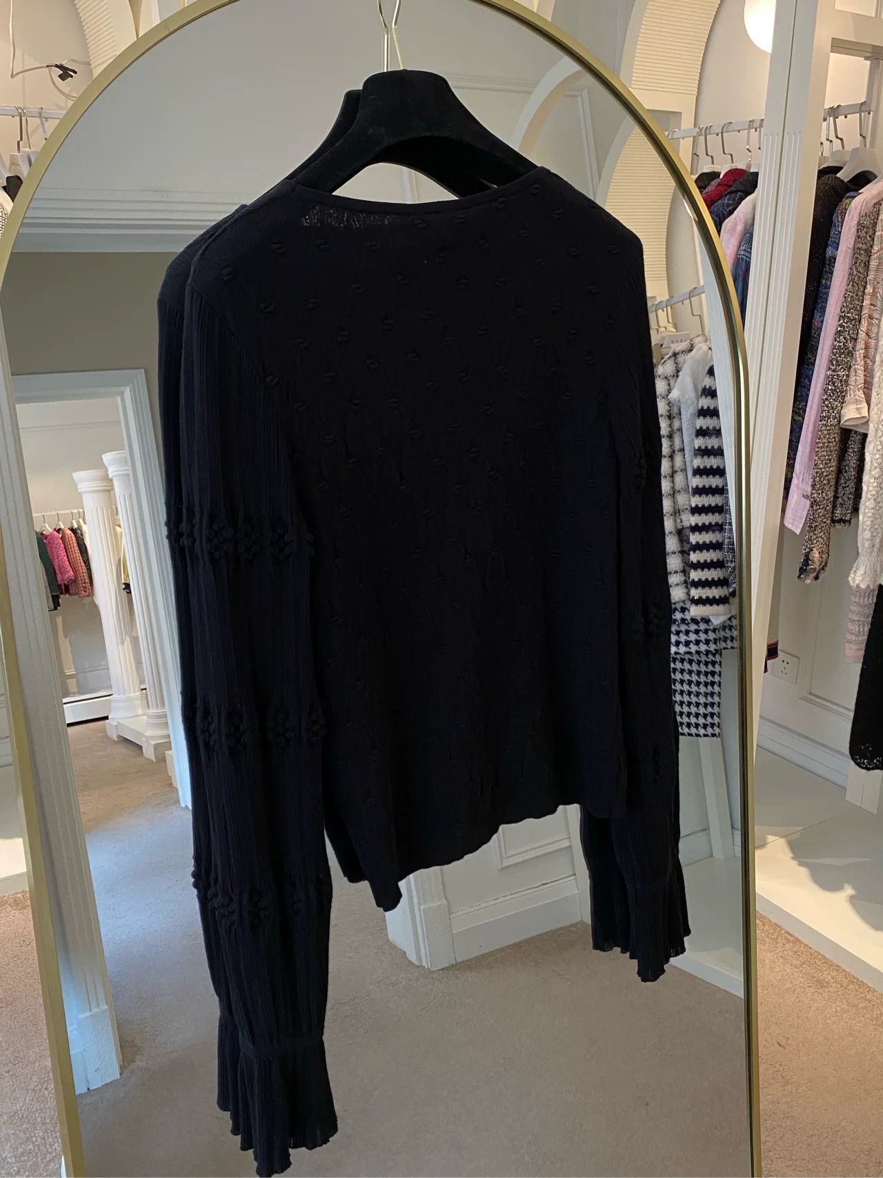 Chanel Chanel 24S Black Bow Crystal Cardigan Size US S / EU 44-46 / 1 - 2 Thumbnail