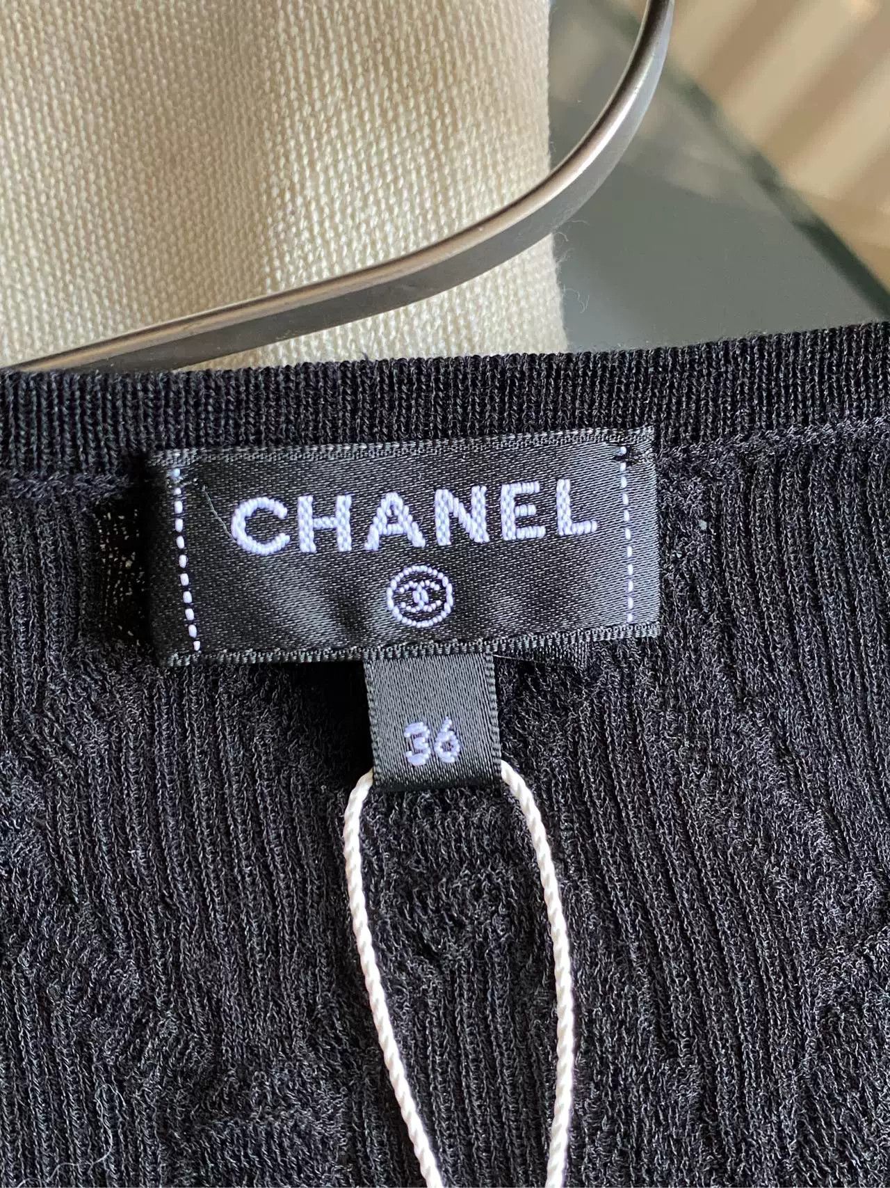 Chanel Chanel 24S Black Bow Crystal Cardigan Size US S / EU 44-46 / 1 - 3 Thumbnail
