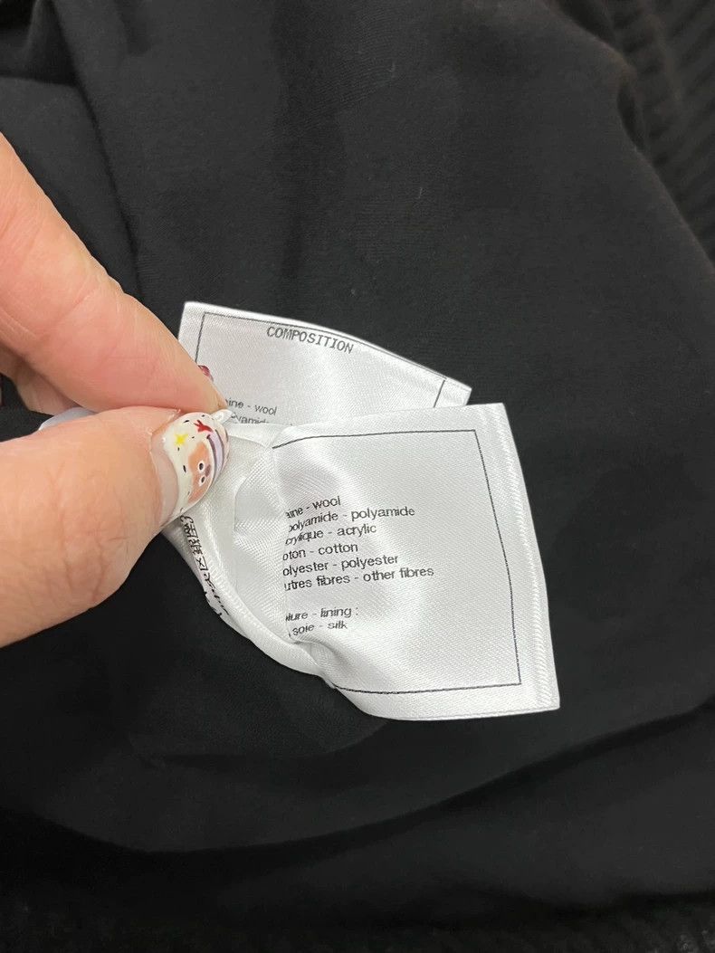 Chanel Chanel 22K Black and White Plaid Diamond Buckle Baseball Jacket Coat Size M / US 6-8 / IT 42-44 - 7 Thumbnail