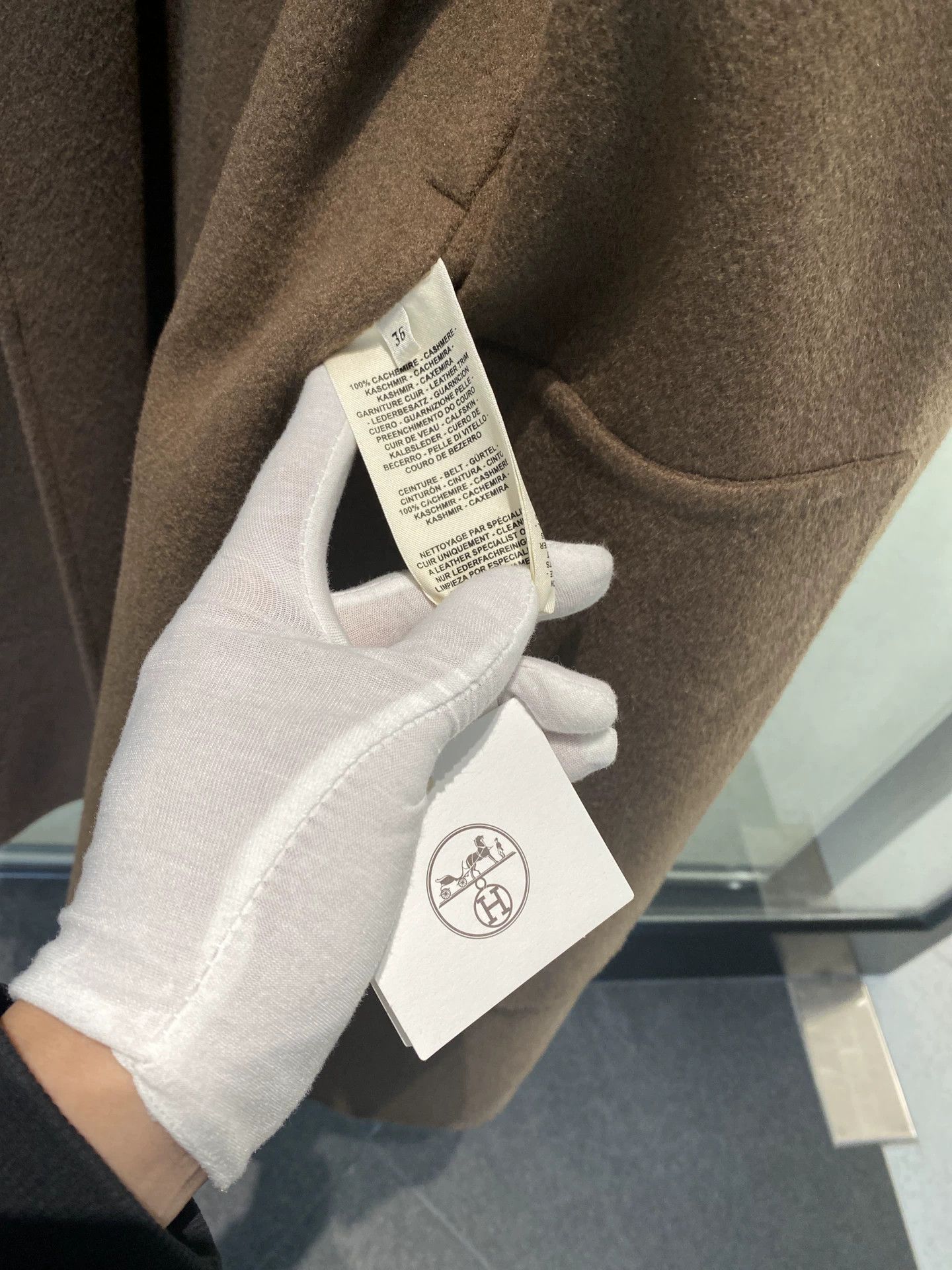 Hermes Hermes Wool Coat Size 36 Size US S / EU 44-46 / 1 - 7 Thumbnail
