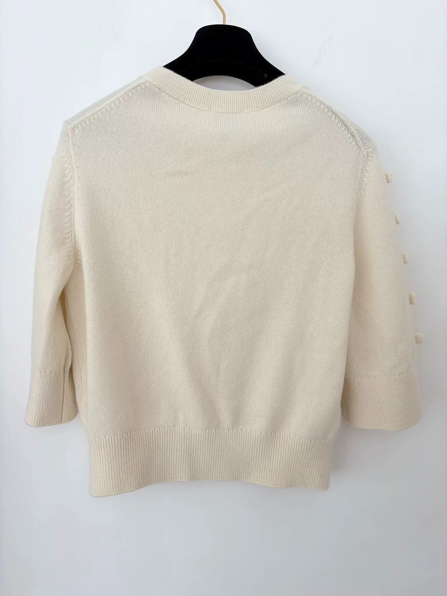 Chanel Chanel White Bow Knit Cardigan 38 Size US S / EU 44-46 / 1 - 2 Thumbnail
