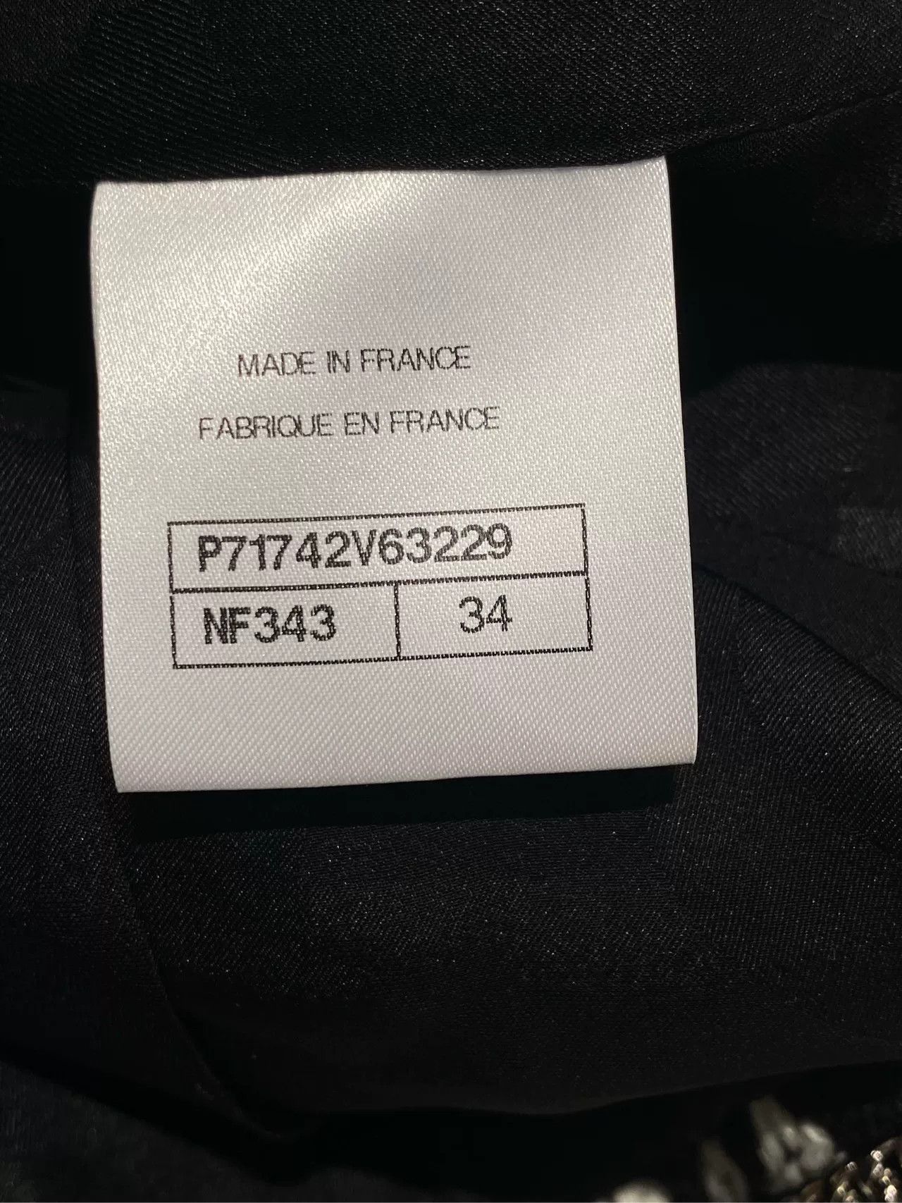 Chanel Chanel 21k Silver Black Sequin Jacket Size US XS / EU 42 / 0 - 5 Thumbnail