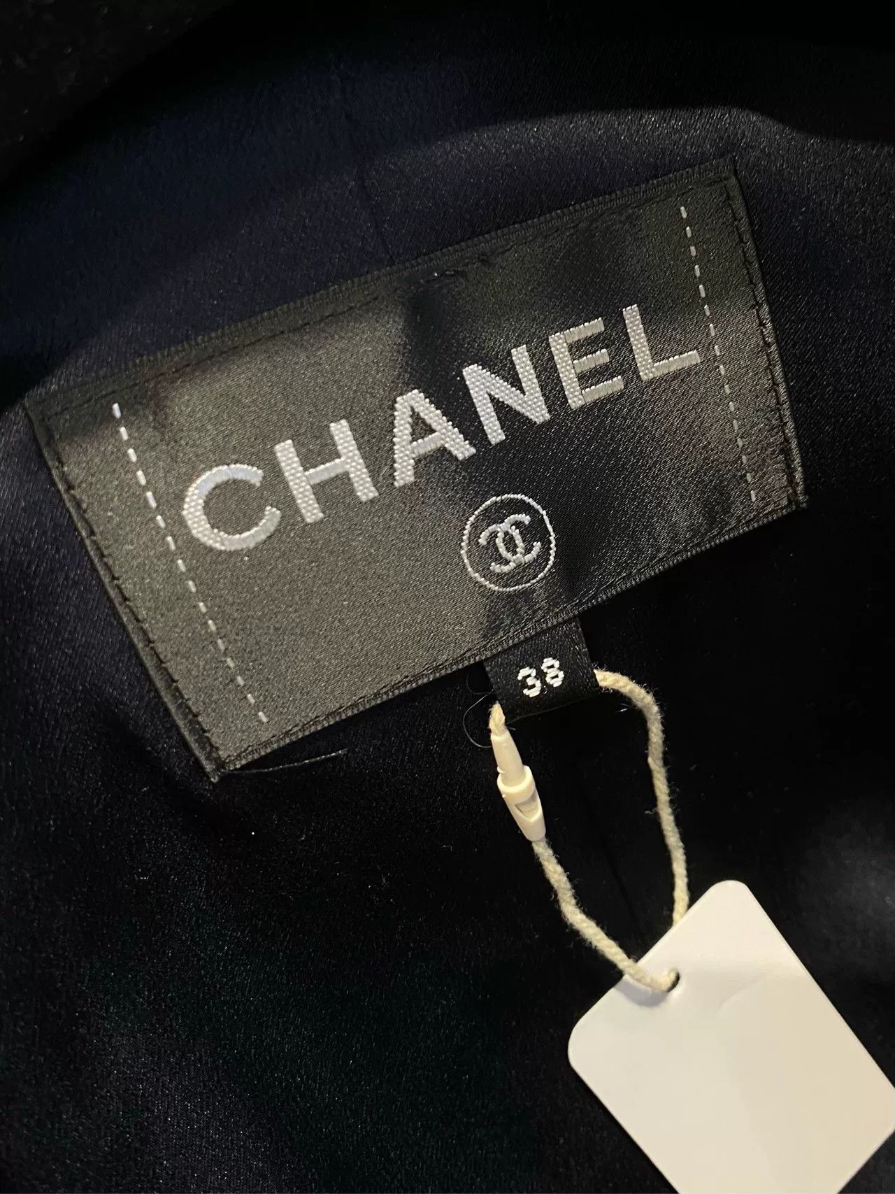 Chanel Chanel 18k Forest Green Tweed Collar Coat Size US M / EU 48-50 / 2 - 4 Thumbnail