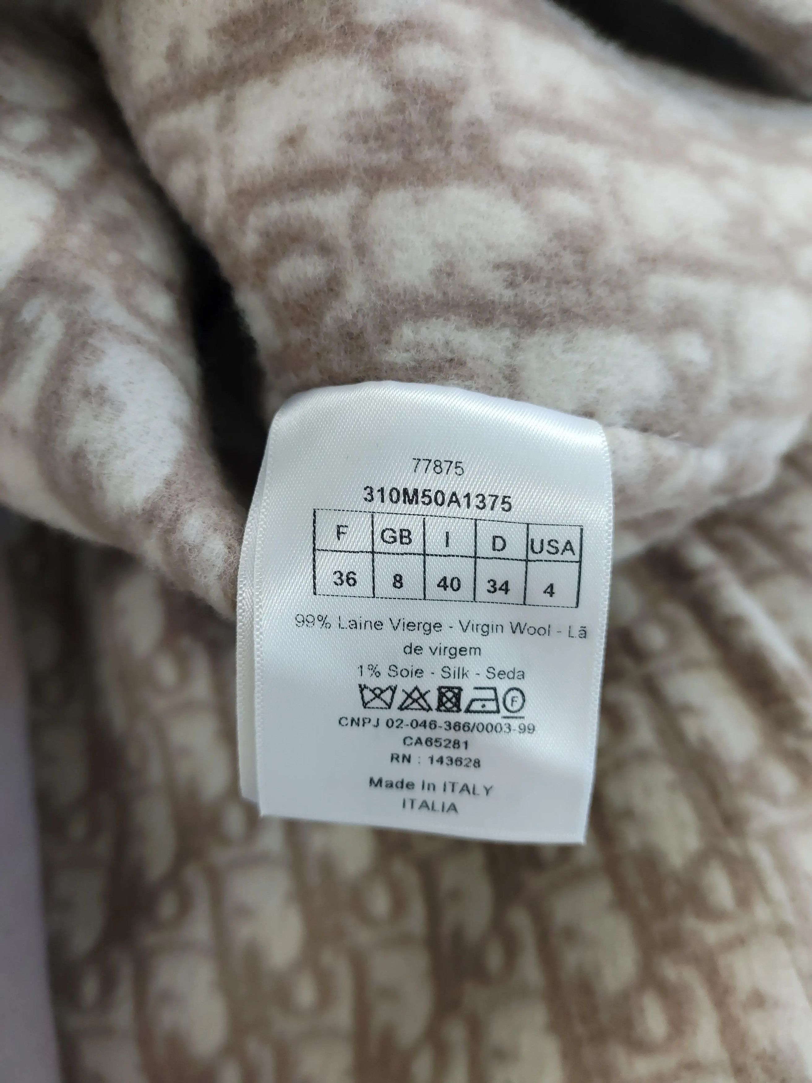 Dior pink floral double-faced wool coat Size US S / EU 44-46 / 1 - 4 Thumbnail
