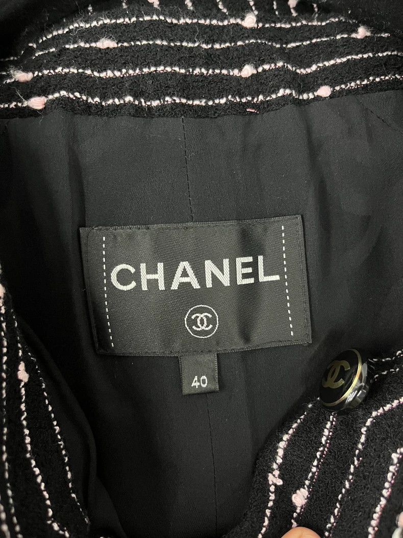 Chanel Chanel 23P Black Long Coat Size US M / EU 48-50 / 2 - 4 Thumbnail