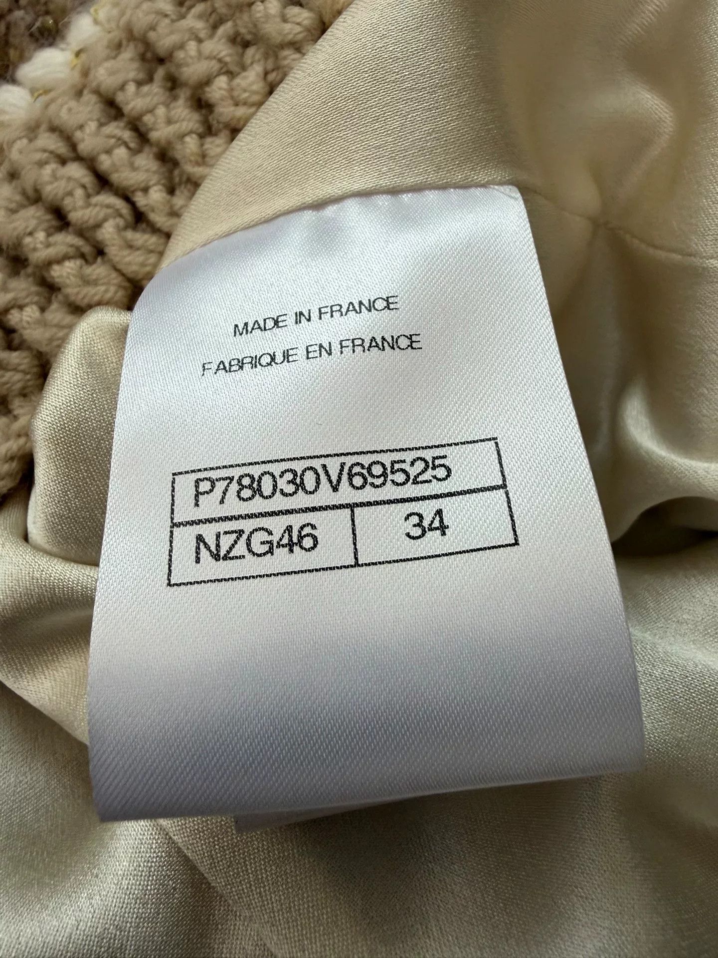 Chanel Chanel Pink Tweed Stand-Collar Jacket Size US XS / EU 42 / 0 - 5 Thumbnail