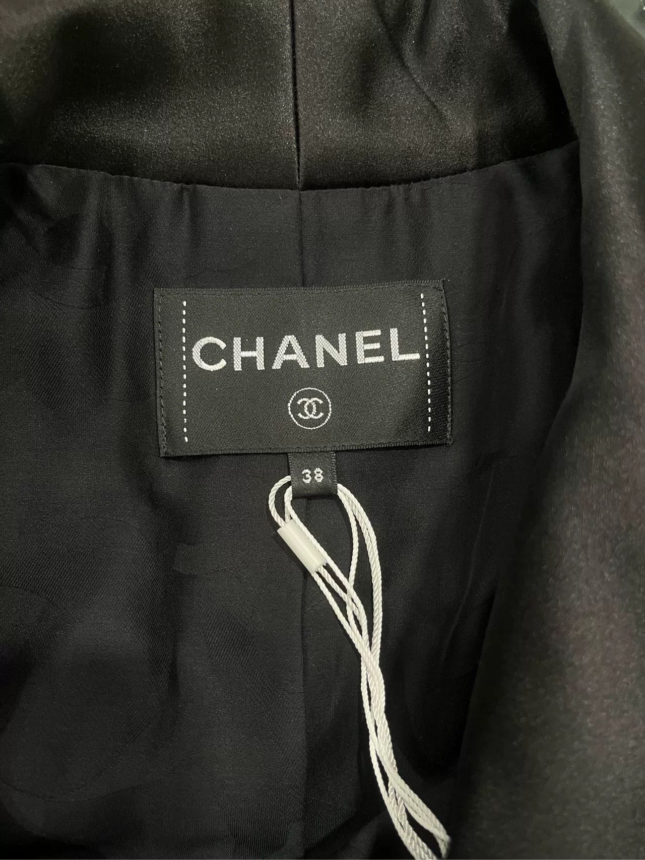 Chanel Chanel 22S Black Sequin Oversized Coat Size US M / EU 48-50 / 2 - 3 Thumbnail
