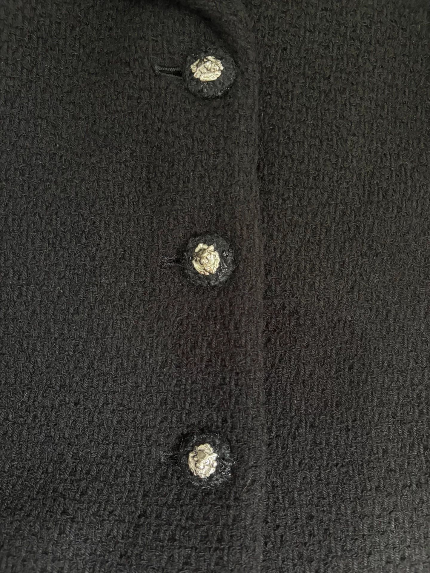Chanel Chanel Black Naval Collar Jacket Top Size US S / EU 44-46 / 1 - 3 Thumbnail