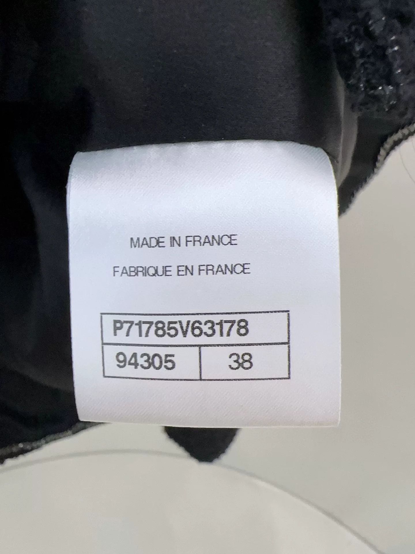 Chanel Chanel Black Tweed Jacket Size 38 Size US M / EU 48-50 / 2 - 4 Thumbnail