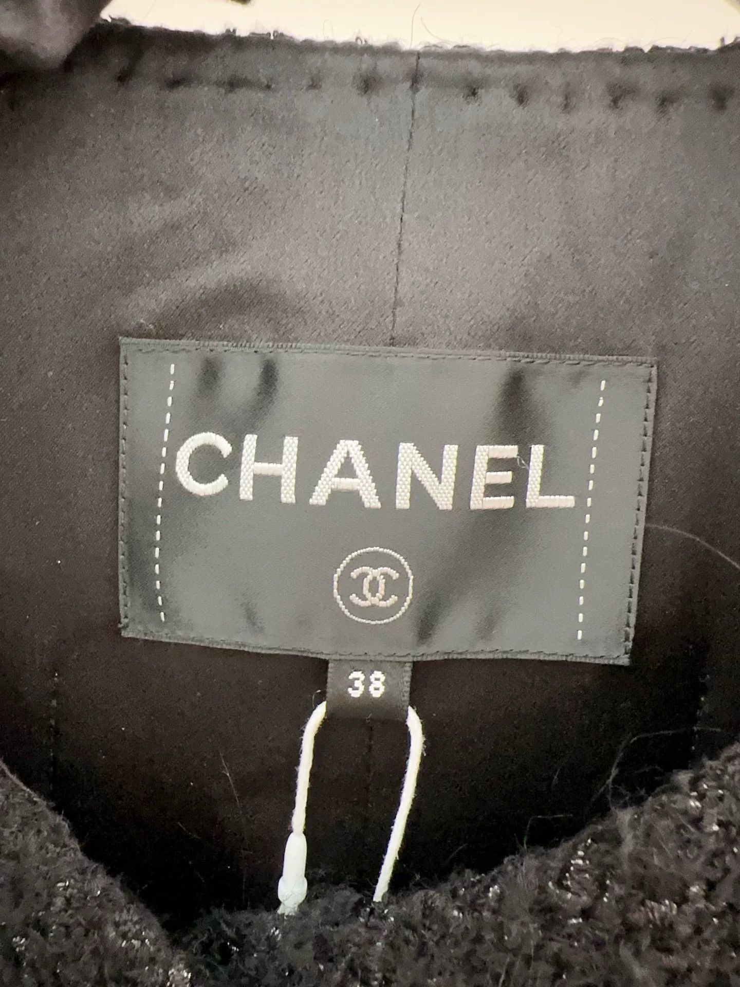 Chanel Chanel Black Tweed Jacket Size 38 Size US M / EU 48-50 / 2 - 3 Thumbnail