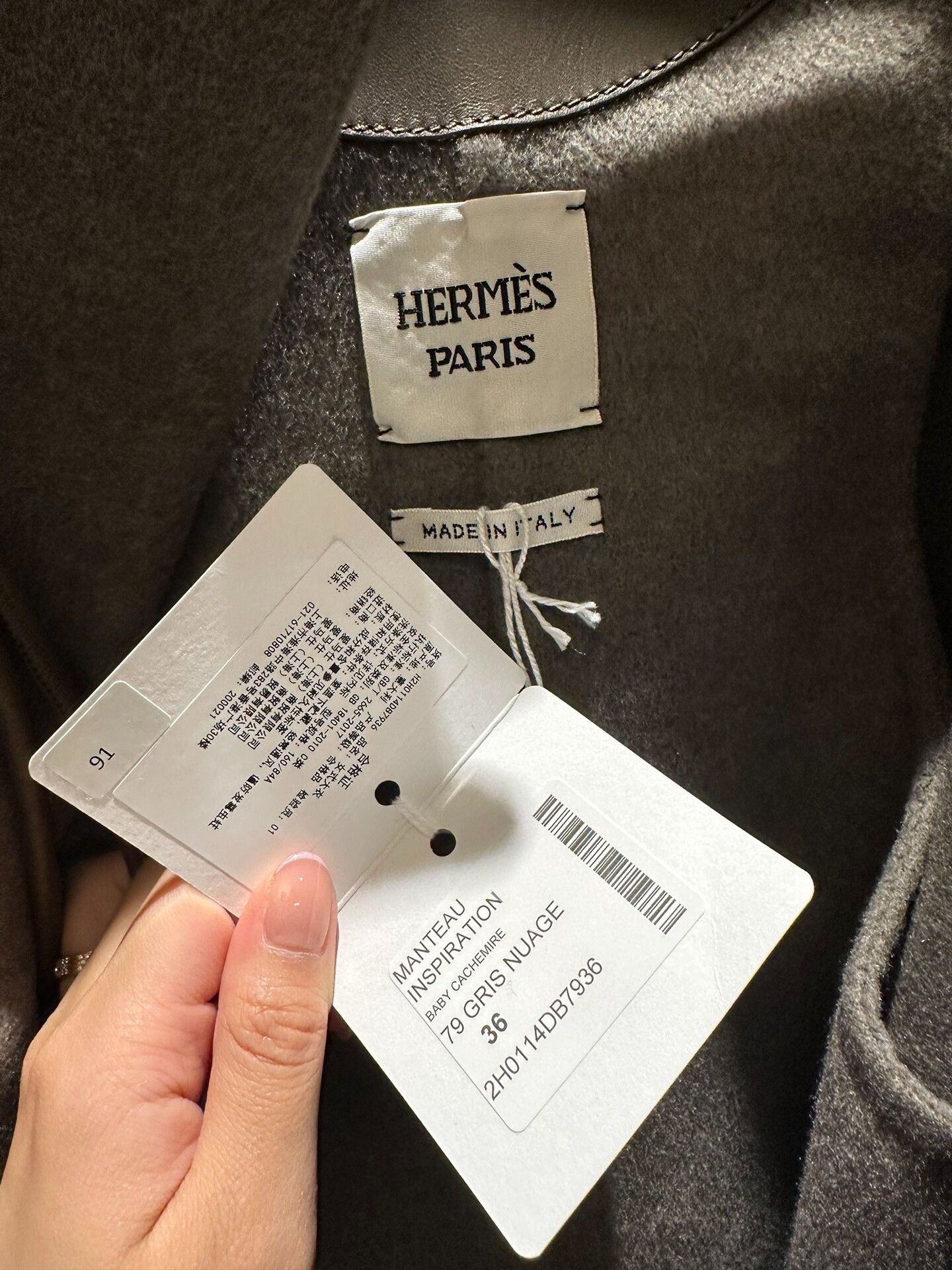 Hermes Hermes Size 36 Wool Coat Size US S / EU 44-46 / 1 - 3 Thumbnail