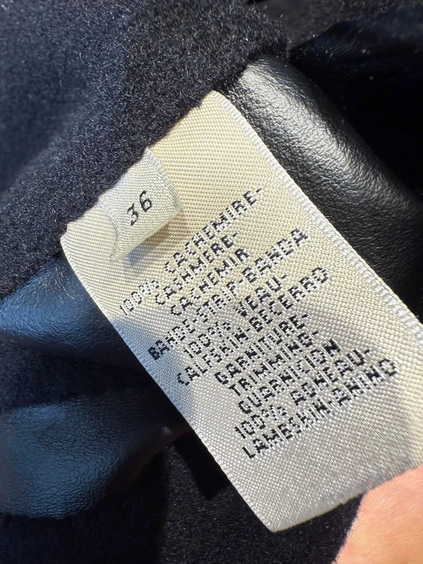Hermes Hermes Cashmere Leather Trim Coat Size 36 Size US S / EU 44-46 / 1 - 4 Thumbnail