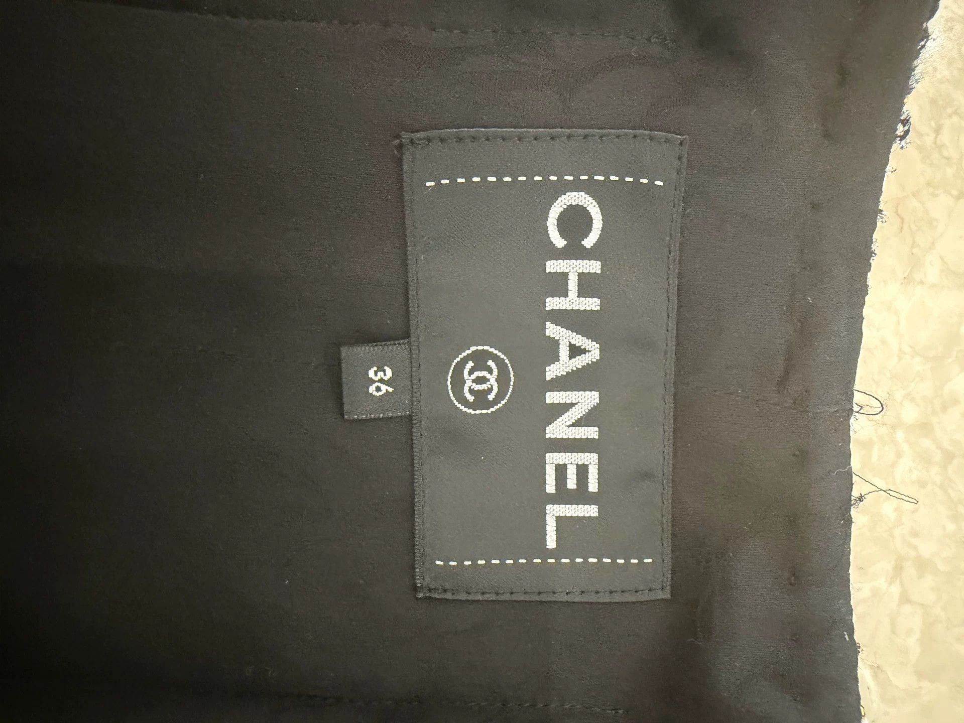 Chanel Chanel 17S Black Robot Jacket Size M / US 6-8 / IT 42-44 - 3 Thumbnail