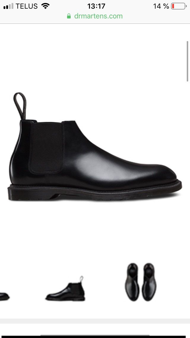 Dr. Martens Doc Martens chelsea boots wilde henley polished