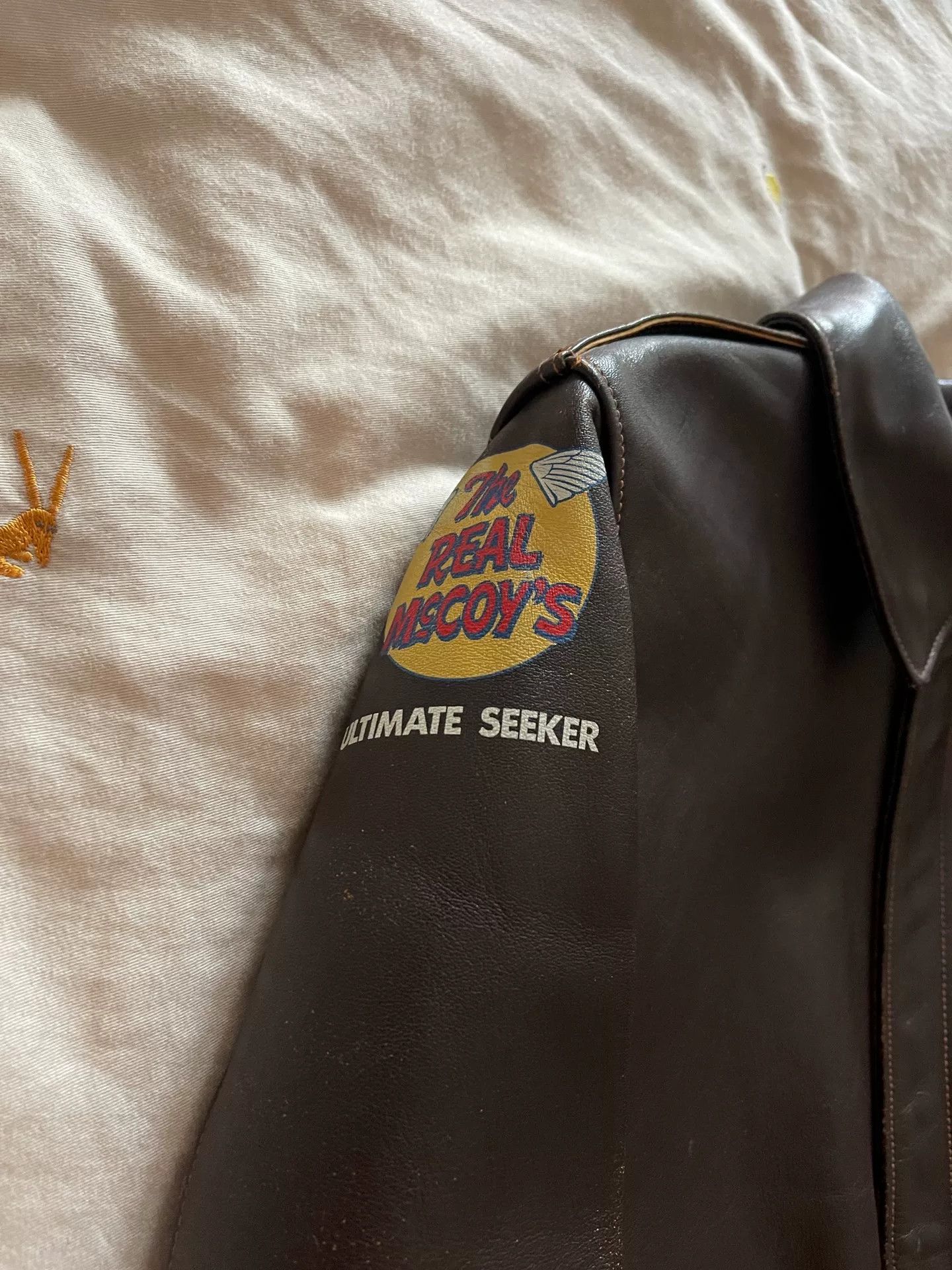 The Real McCoy's The Real McCoy's Hand-painted A2 Leather Jacket Size US M / EU 48-50 / 2 - 3 Thumbnail