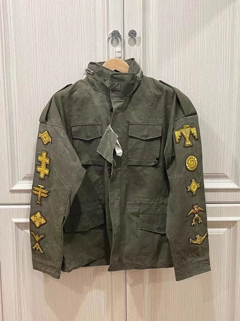 READYMADE Readymade Indian Silk Embroidered M-65 Jacket Size US M / EU 48-50 / 2 - 2 Thumbnail