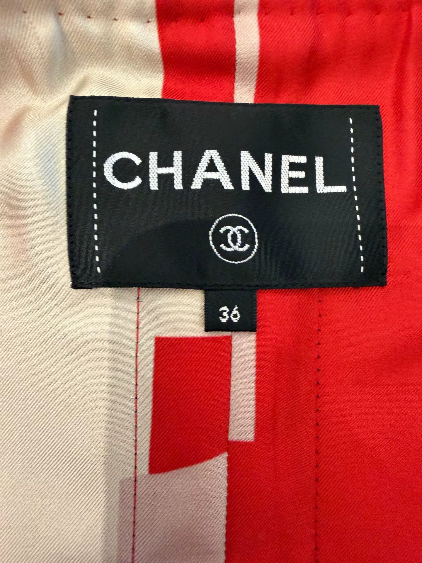 Chanel Chanel Horsehair Black Gold Chain Jacket Size US S / EU 44-46 / 1 - 3 Thumbnail