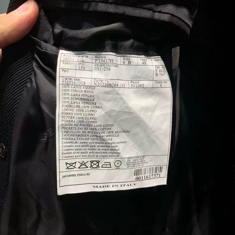 Hermes Hermes Black Double-Breasted Cashmere Coat Size US L / EU 52-54 / 3 - 8 Thumbnail
