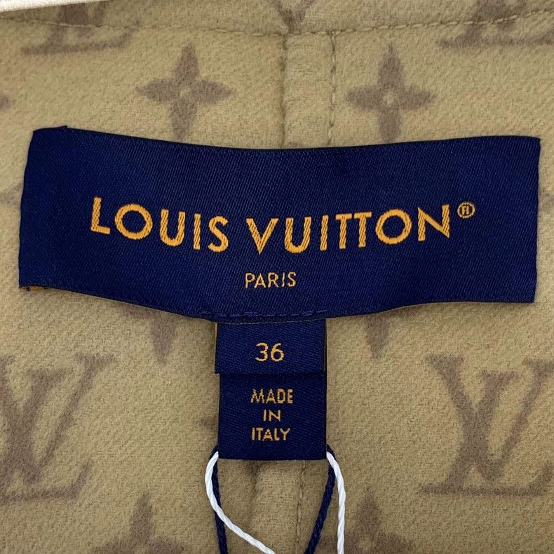 Louis Vuitton Louis Vuitton Monogram Wool Hooded Coat Size US XS / EU 42 / 0 - 6 Thumbnail